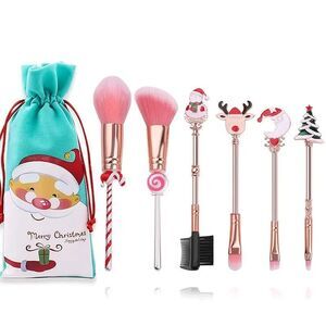 Makeup Brush Set - Holiday - Christmas - NIP